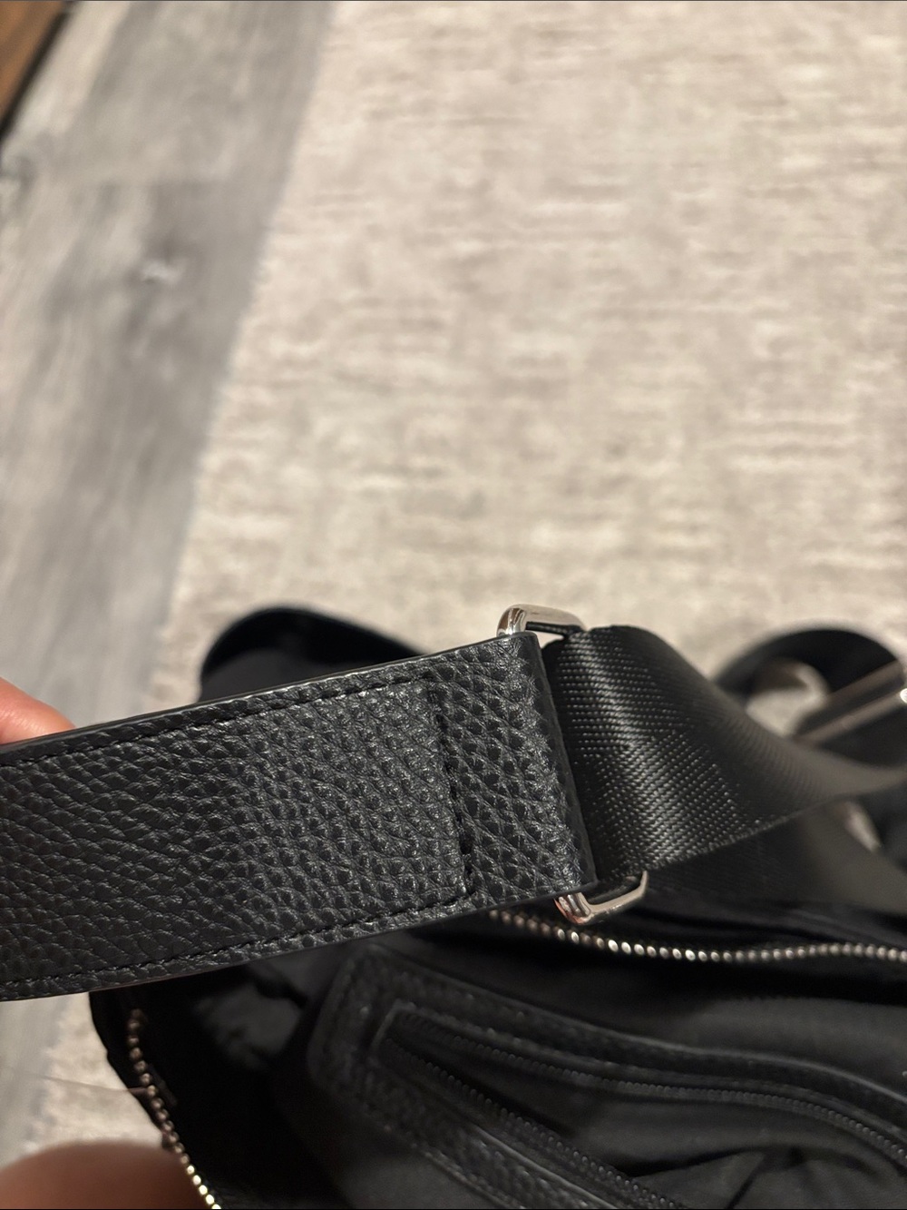 Martha steward Black Convertible Crossbody Tote Bag - Picture 7 of 7
